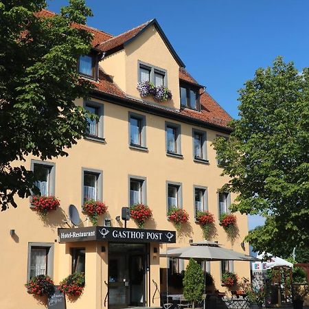 Gasthof Post Hotel Rothenburg ob der Tauber Bagian luar foto