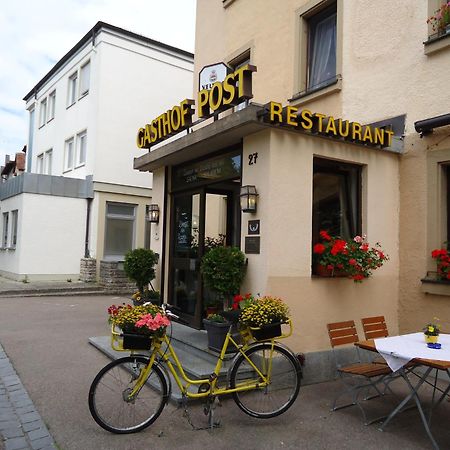 Gasthof Post Hotel Rothenburg ob der Tauber Bagian luar foto